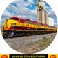 RMBD R-091 Kansas City Southern Heritage #1-2-3 Bar Stool