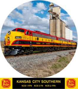 RMBD R-091 Kansas City Southern Heritage #1-2-3 Bar Stool