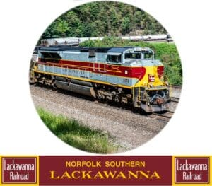 RMBD R-047-80 Norfolk Southern-Lackawanna Heritage #1074 Bar Stool
