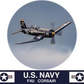 RMBD A-32-1 US Navy F-4U Corsair Warbird Bar Stool