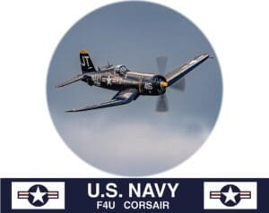 RMBD A-32-1 US Navy F-4U Corsair Warbird Bar Stool