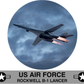 RMT by Design A-62 US Air Force B-1 Lancer Warbird Jet Bar Stool