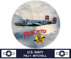 RMT by Design A-32 US Navy B-25 “Panchito” Warbird Bar Stool