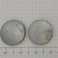 Lionel 6465-6 O Gauge Painted Silver Tank Car End with Lionel Logo (Bag of 2)