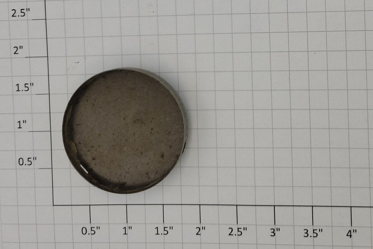 Lionel 2755-15 O Gauge Gray Metal Sunoco Tank Car End Caps (Set of 2)