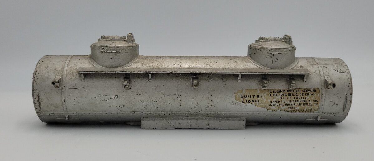 Lionel 6465-2 O Gauge 2-Dome Sunoco Tank Car Shell #6465