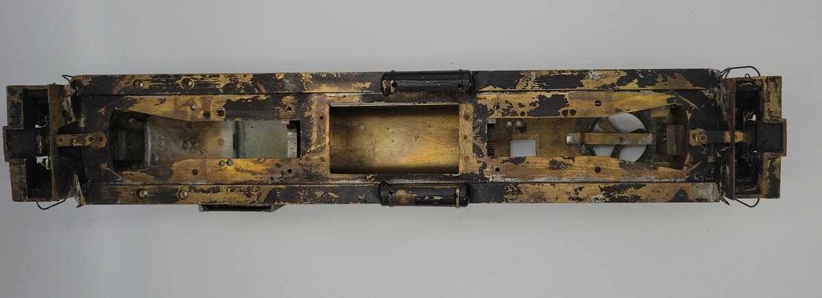 Acme 1760-30 O Gauge Brass Lackawanna FM Shell and Frame with Trim