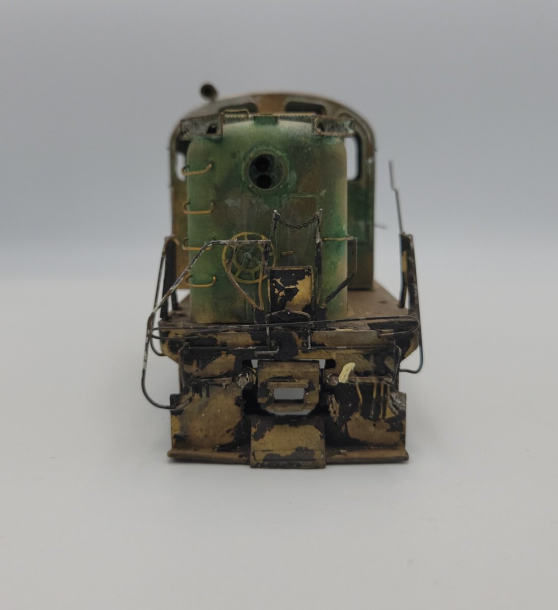 Acme 1760-30 O Gauge Brass Lackawanna FM Shell and Frame with Trim