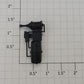 Acme 0731-10 O Gauge Black Plastic Air Tank and Brake Cylinder Assembly