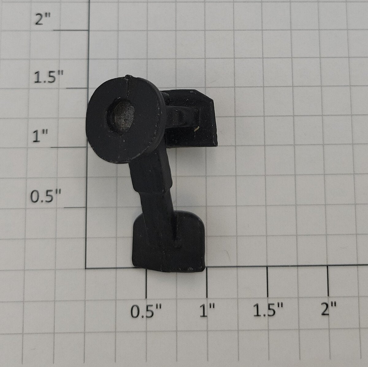Lionel 6706-36X O Gauge Diecast Black Fifth Wheel Trailer Bracket