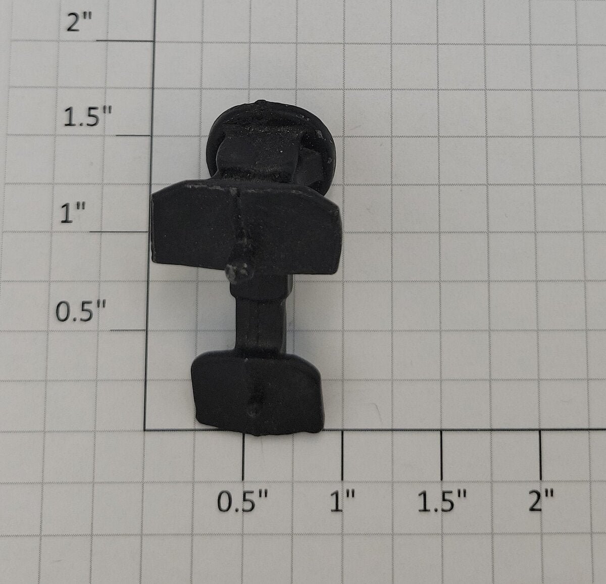Lionel 6706-36X O Gauge Diecast Black Fifth Wheel Trailer Bracket