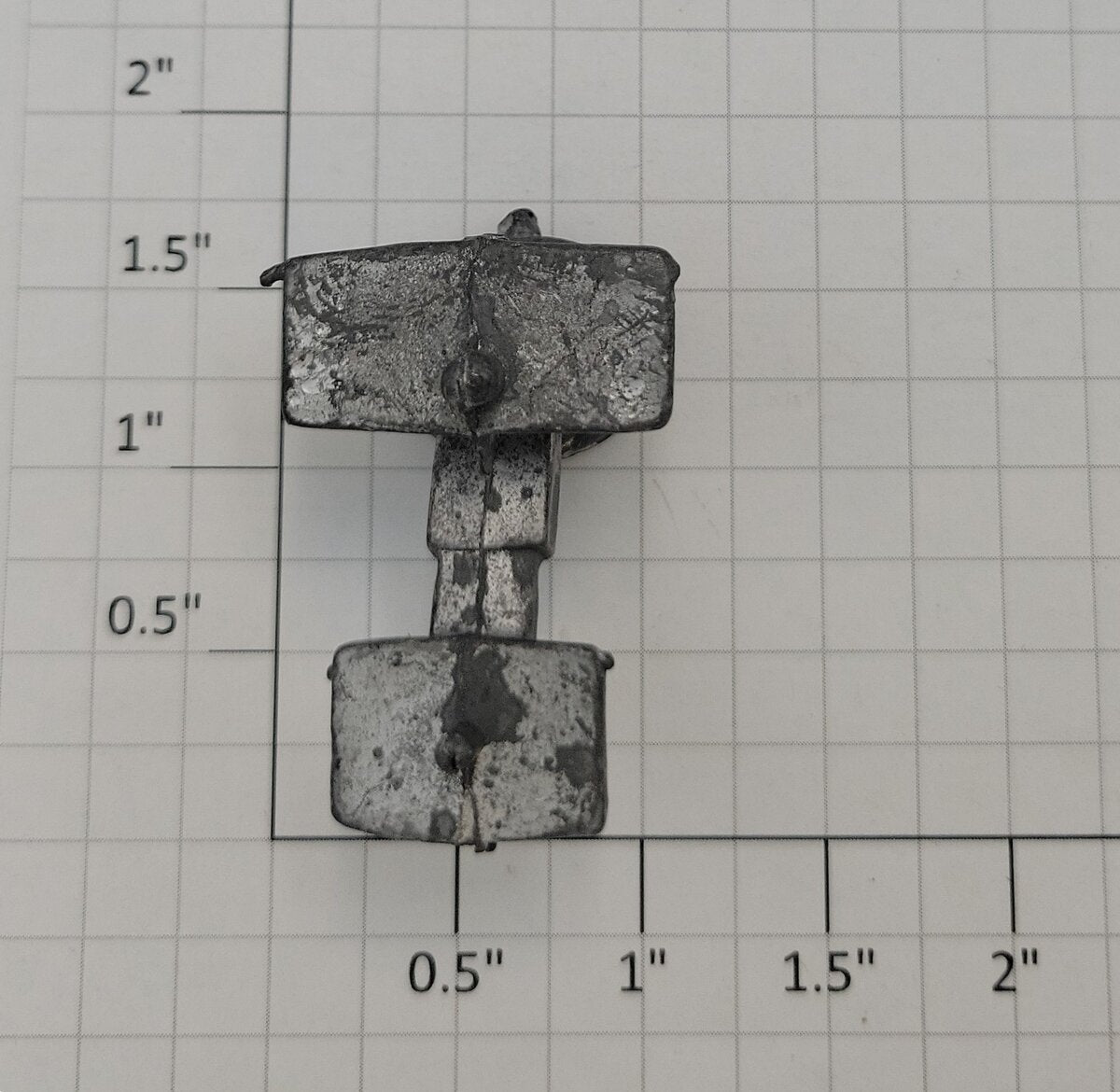 Lionel 6706-36X O Gauge Diecast Unfinished Fifth Wheel Trailer Bracket