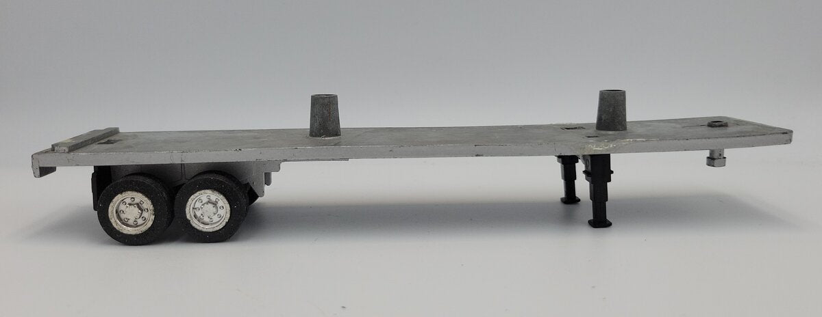 K-Line K1401-10 O Gauge Diecast Tractor Trailer Frame w/ Wheels and Dolly