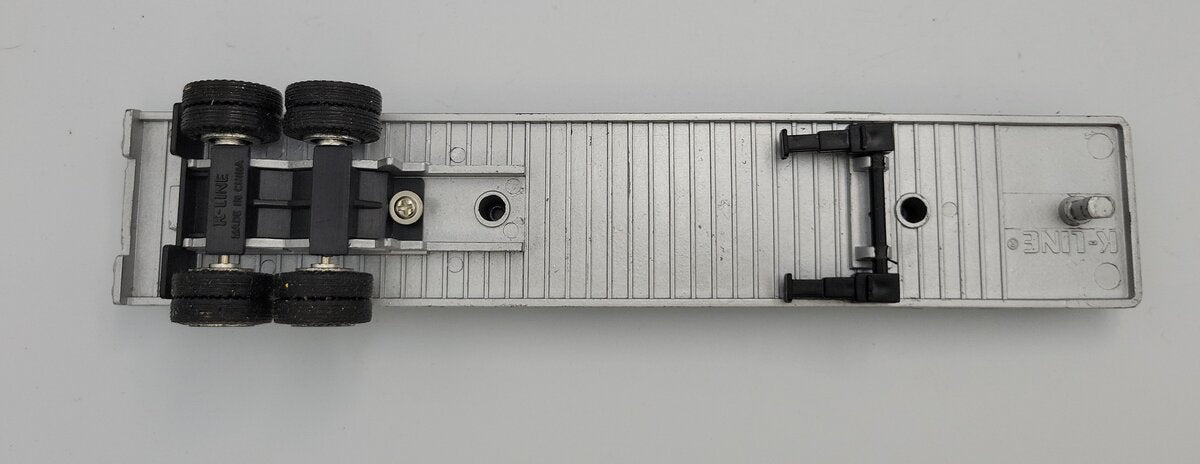 K-Line K1401-10 O Gauge Diecast Tractor Trailer Frame w/ Wheels and Dolly