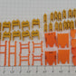 K-Line TTX-77025 O Gauge TTX Trailer Fifth Wheel Brackets and Riser Assortment