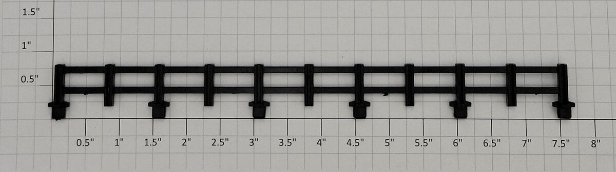 Lionel 9953-200 O Gauge W&ARR Horse Flatcar Black Side Fence