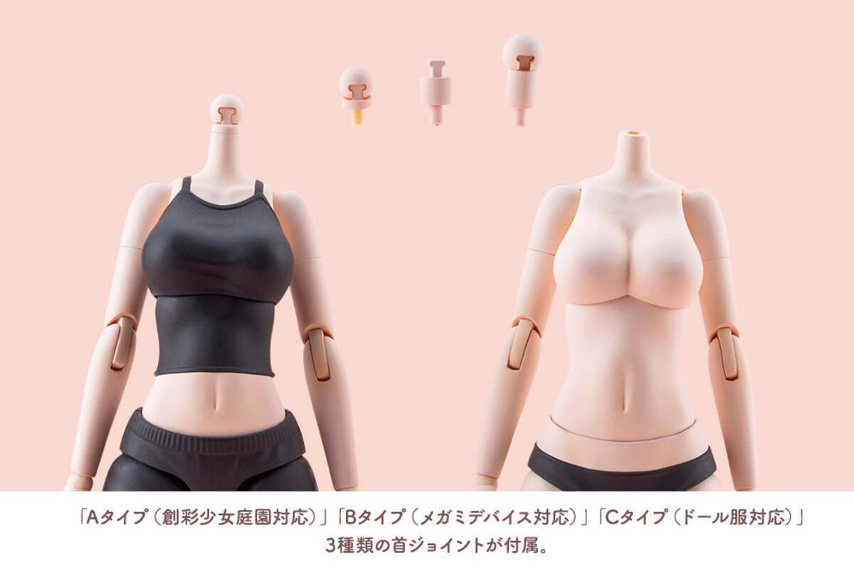 Kotobukiya JK079 1:10 Dress Up Body (L) color C Ver. Figure Plastic Model Kit