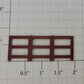 Lionel 9553-200 O Gauge W&ARR Horse Flatcar Brown End Fence