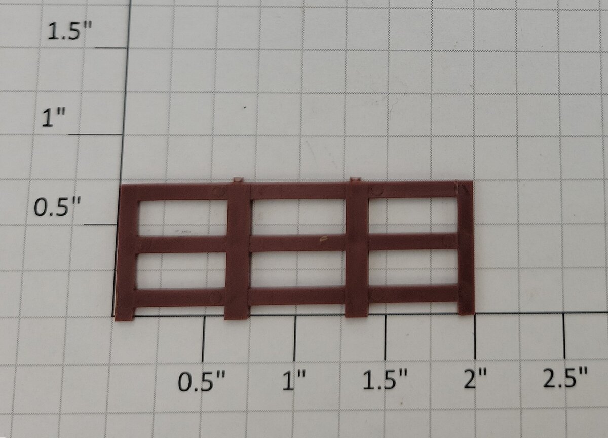 Lionel 9553-200 O Gauge W&ARR Horse Flatcar Brown End Fence