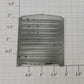 Acme 0803-25 S Scale Unfinished Stamped Metal Freight Car End