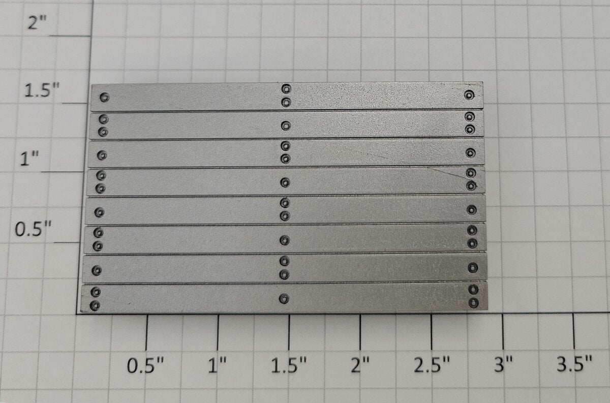 Acme 0803-35 O Scale Plastic Silver Platform