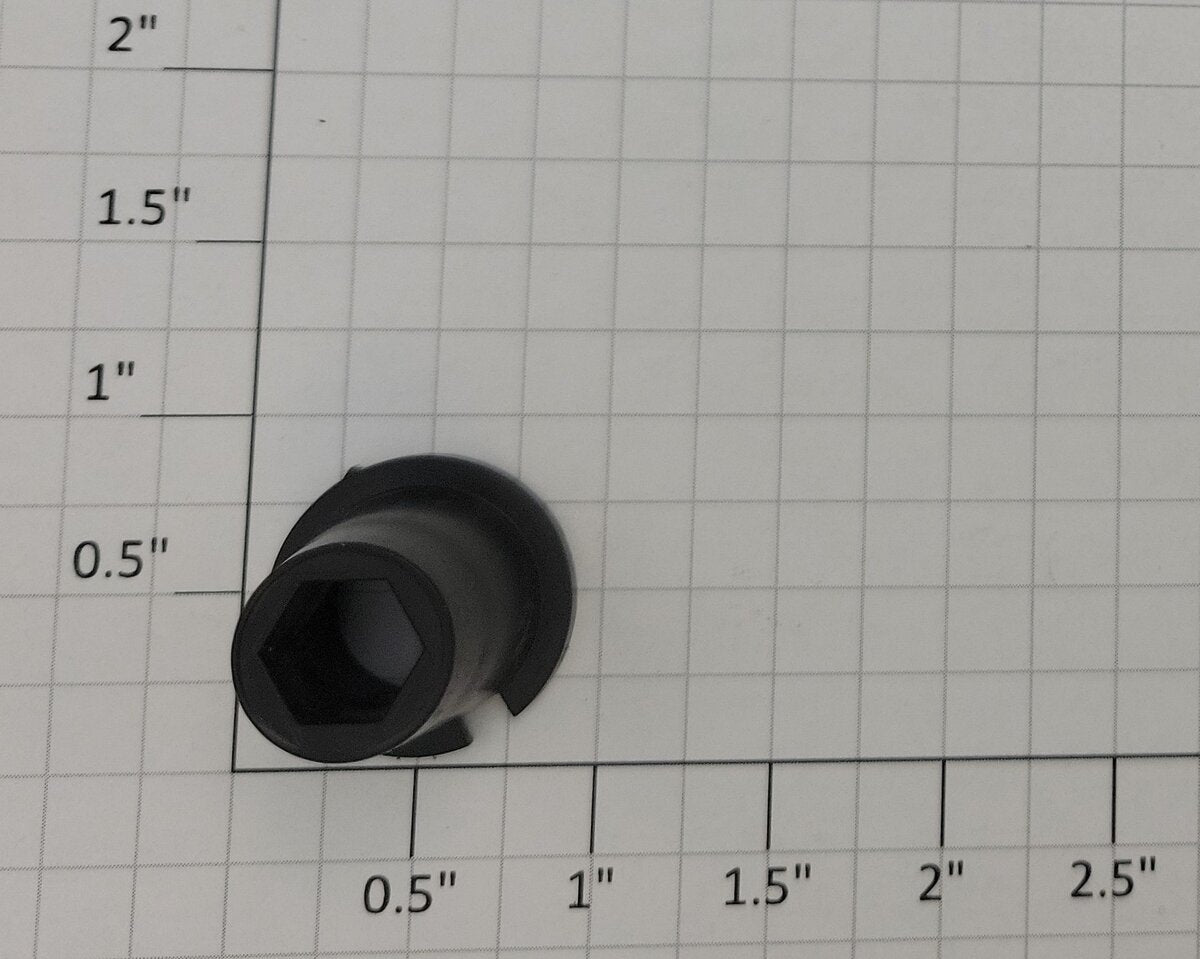 Lionel 5717-45 O Gauge Illuminated Car Black Plastic Lamp Bracket