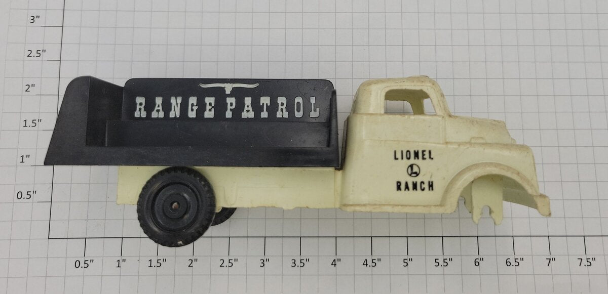 Lionel 6151-10 O Gauge "Lionel Ranch" Black & White Range Patrol Truck