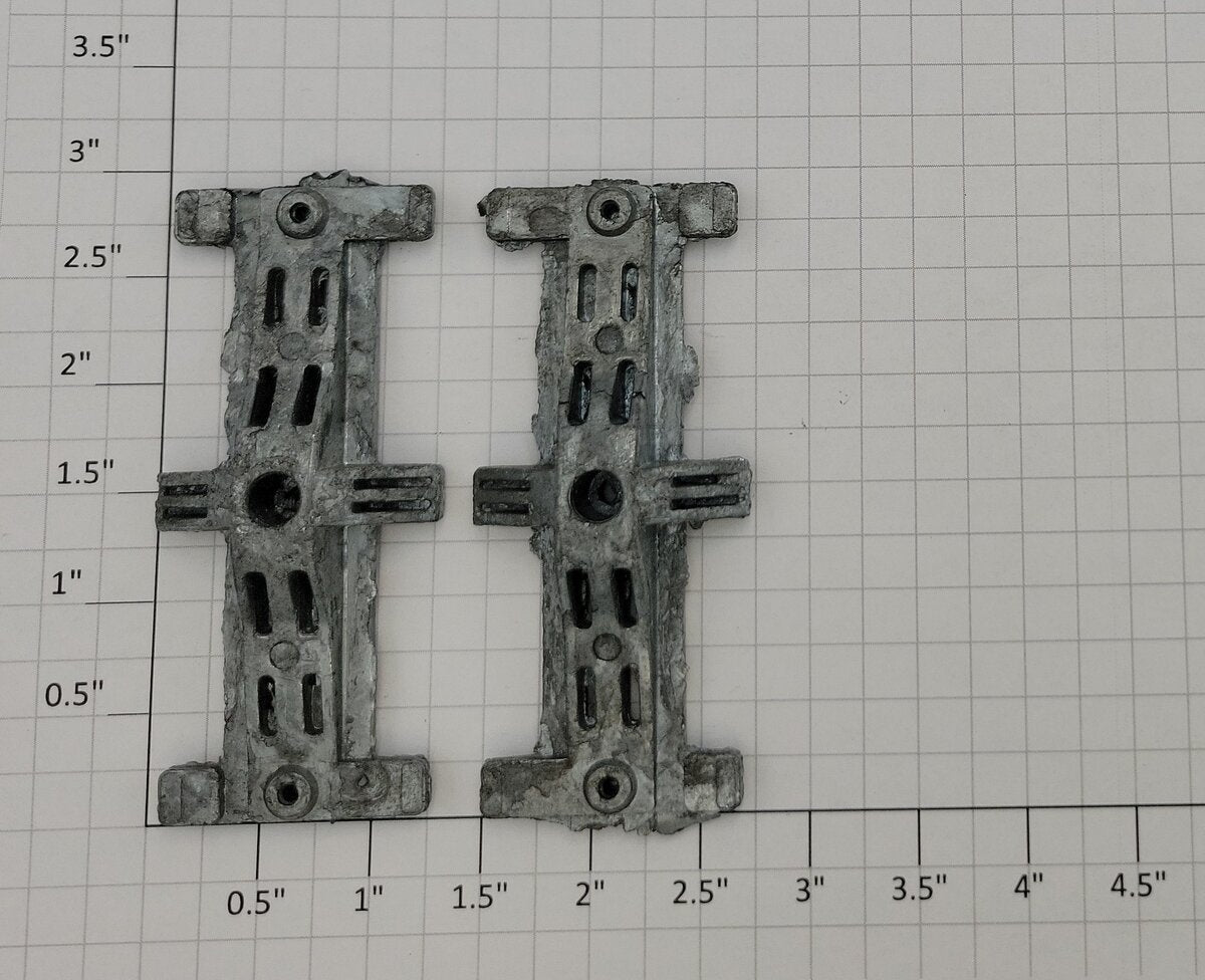 Acme 0803-13 HO Scale Diecast Unfinished / Unpainted Underframe (Set of 2)