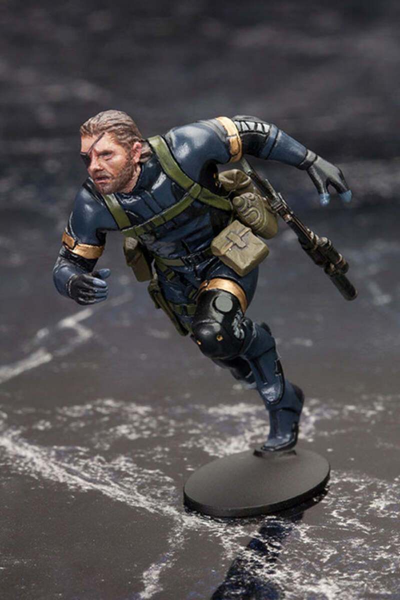 Kotobukiya KP321R 1:35 Metal Gear Solid V Ground Zeroes Figure Kit (Set of 7)