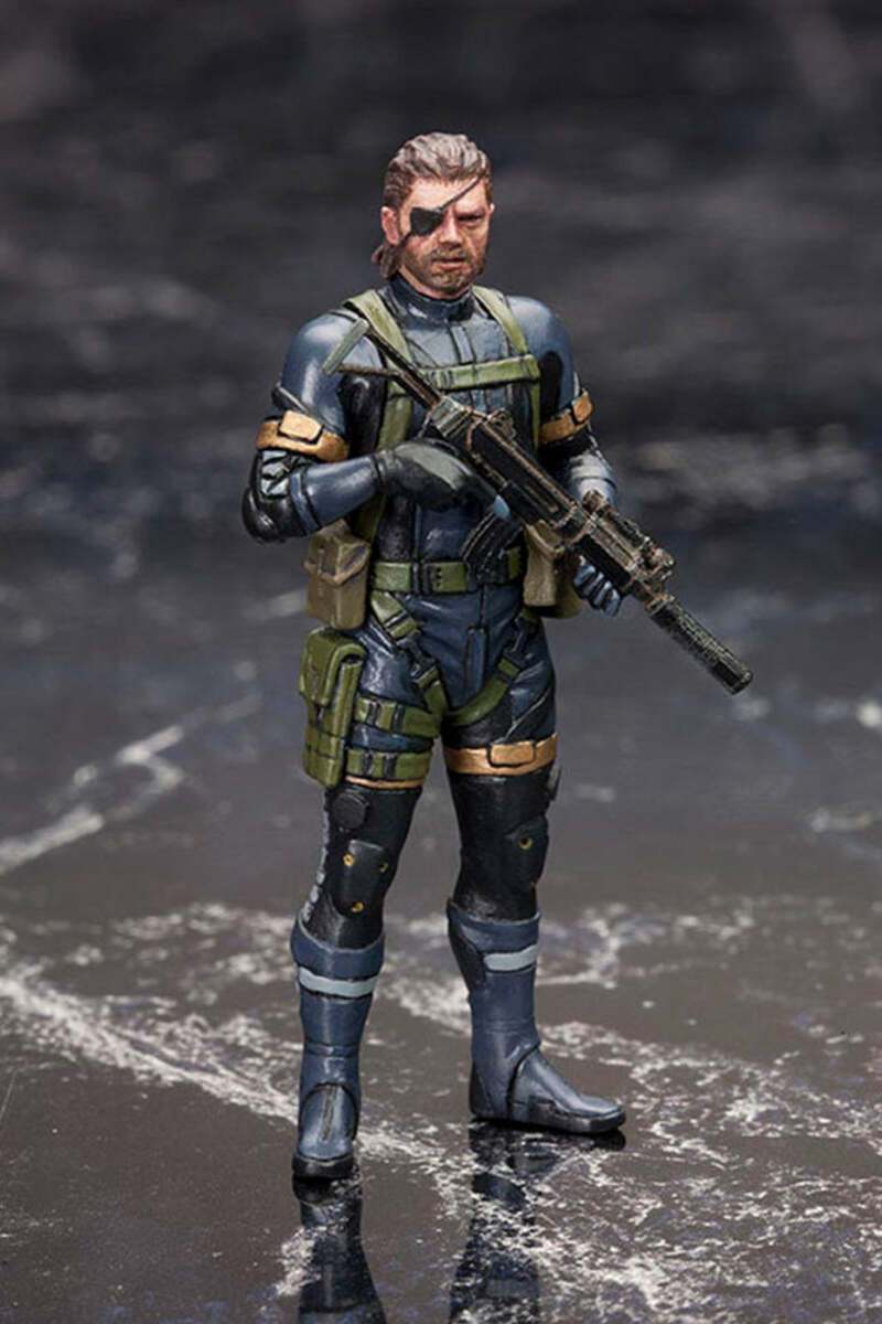 Kotobukiya KP321R 1:35 Metal Gear Solid V Ground Zeroes Figure Kit (Set of 7)
