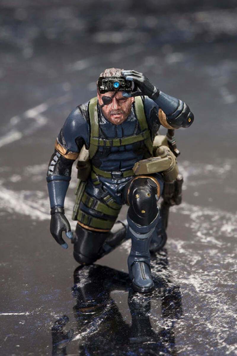Kotobukiya KP321R 1:35 Metal Gear Solid V Ground Zeroes Figure Kit (Set of 7)