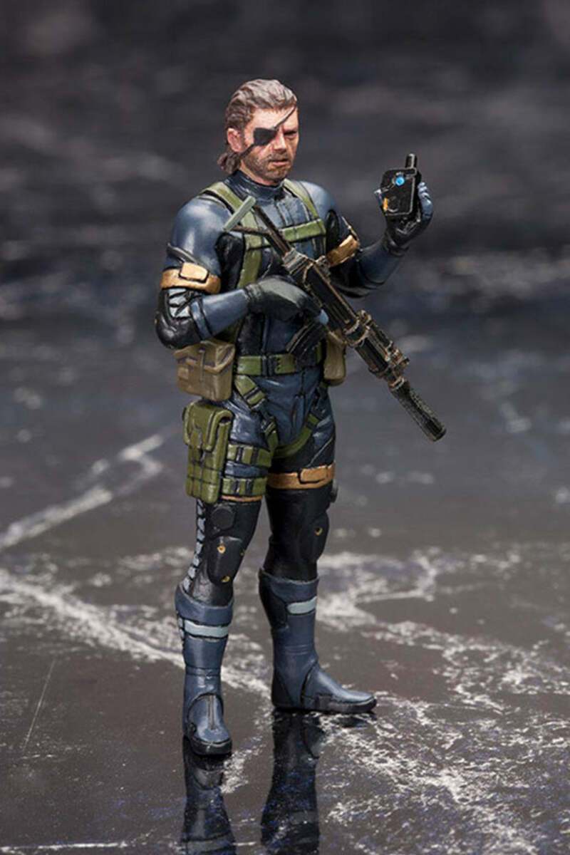 Kotobukiya KP321R 1:35 Metal Gear Solid V Ground Zeroes Figure Kit (Set of 7)