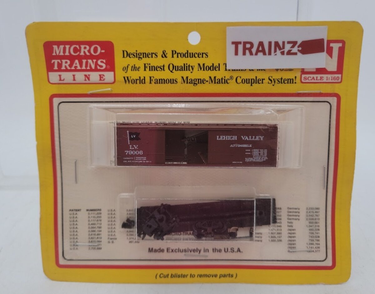 Micro-Trains 79006 N Scale Lehigh Valley Wood Boxcar #79006 Kit