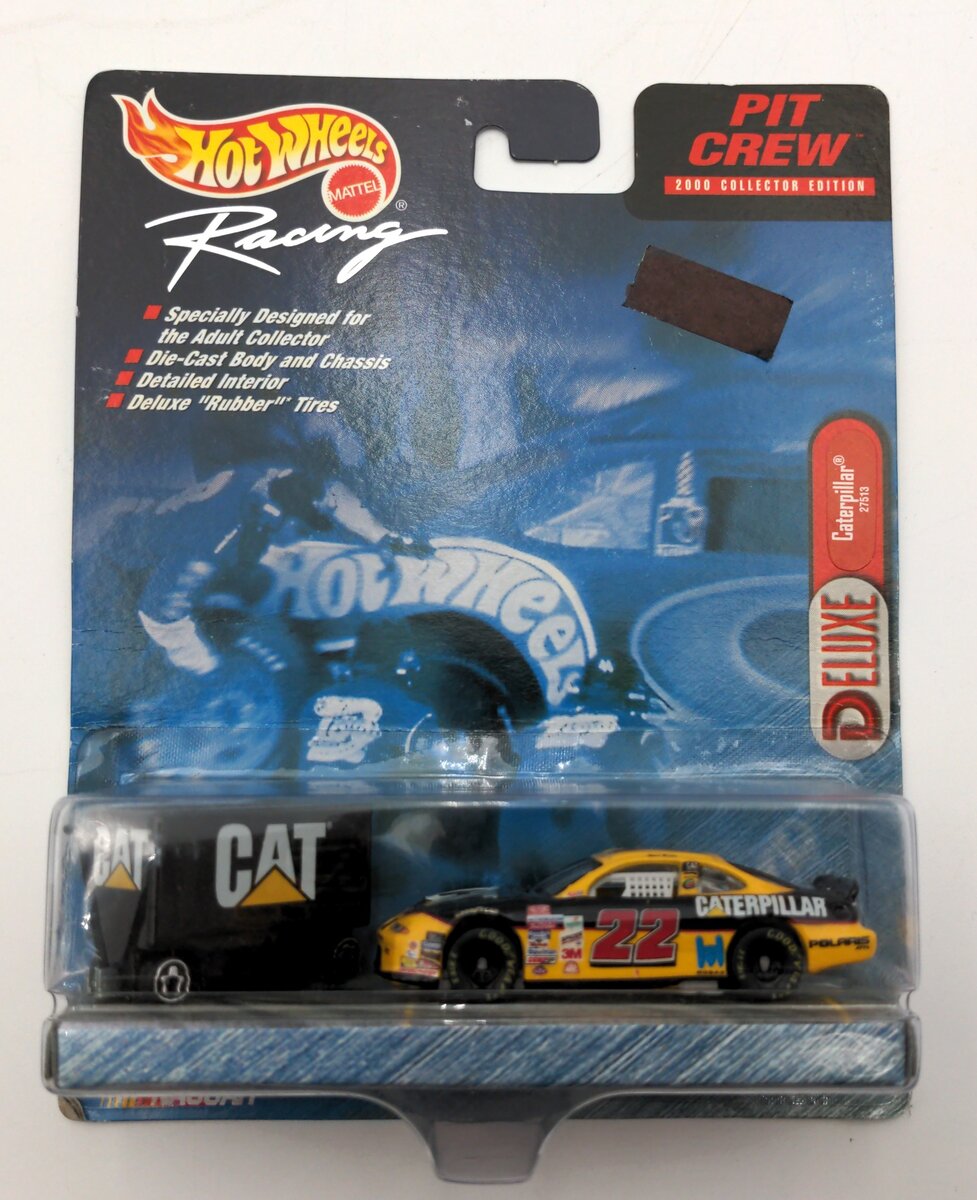 Mattel 27513 1:64 Scale Diecast Hot Wheels Racing Caterpillar #22 Pontiac Car