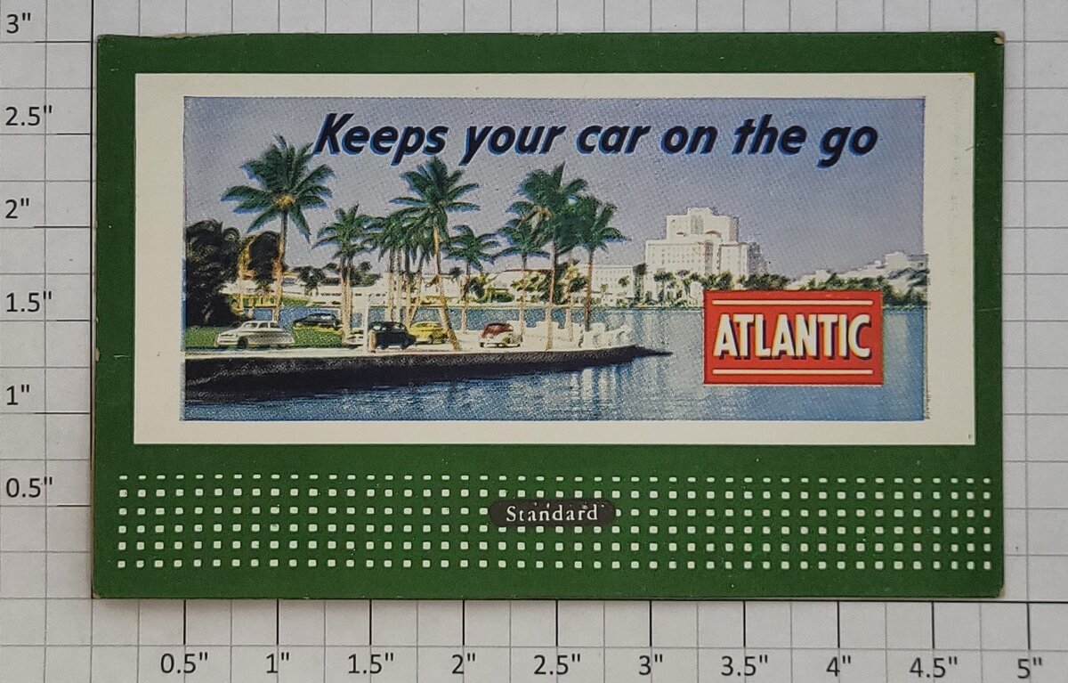 Lionel 310-5 Atlantic Billboard Insert