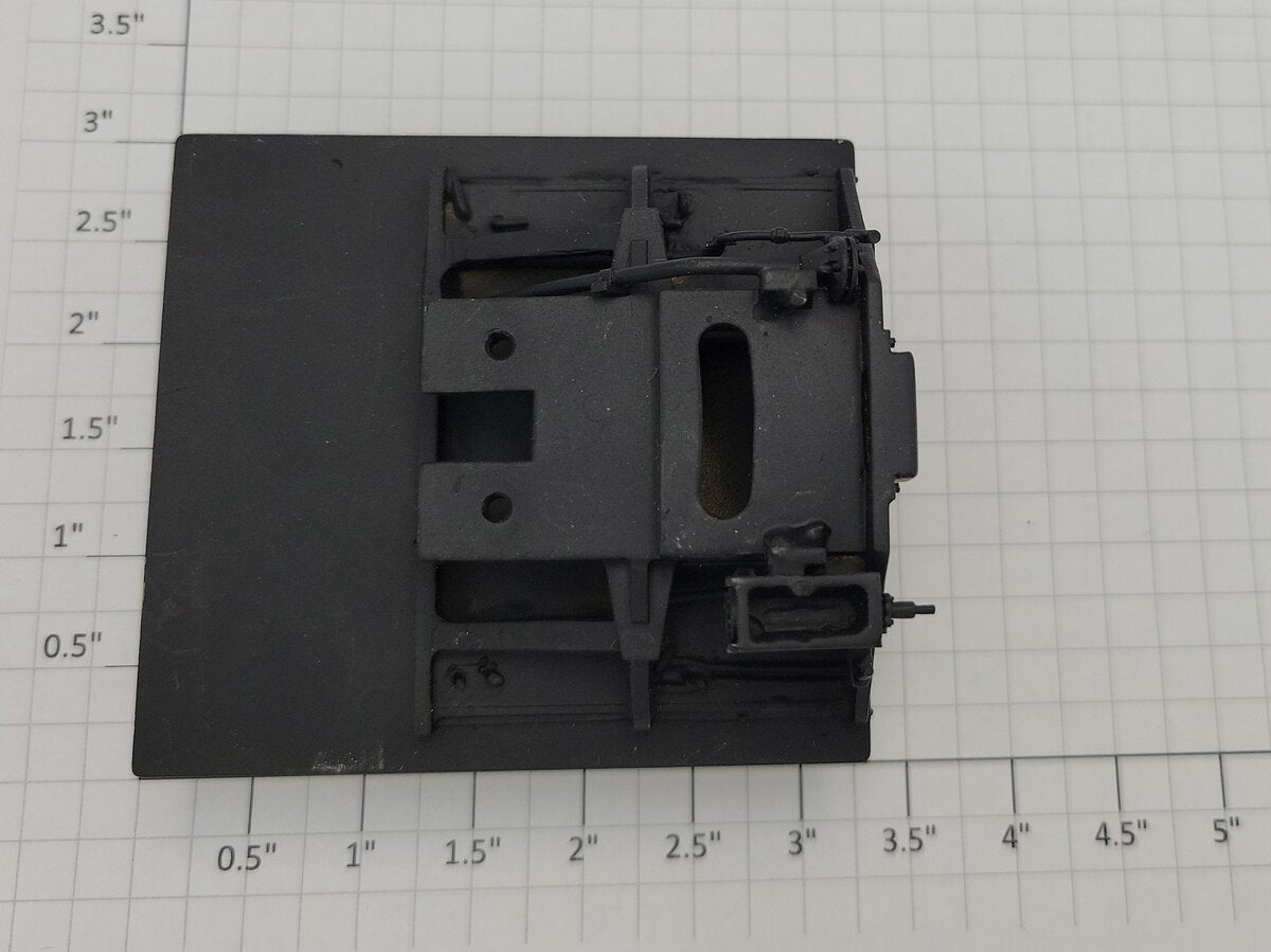 Acme 0804-10 O Gauge Brass Painted Black Platform with Handrails