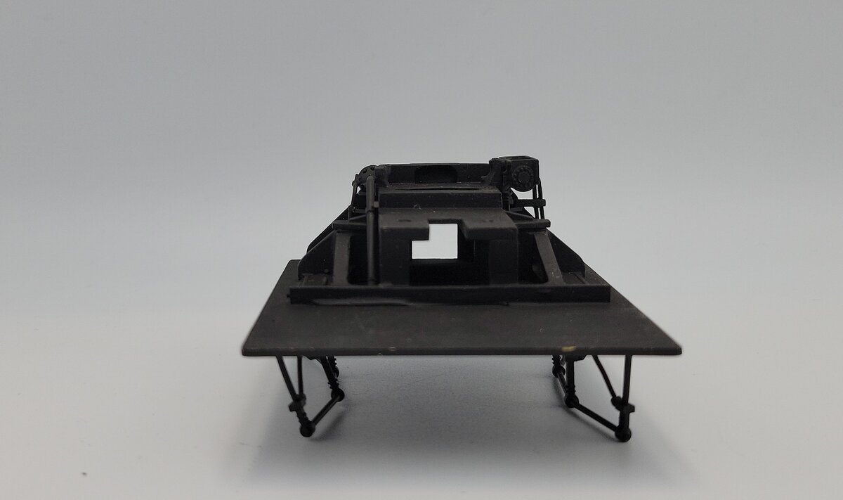 Acme 0804-10 O Gauge Brass Painted Black Platform with Handrails