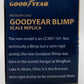 Weiss Brothers GY10153 1:300 Scale Goodyear Blimp