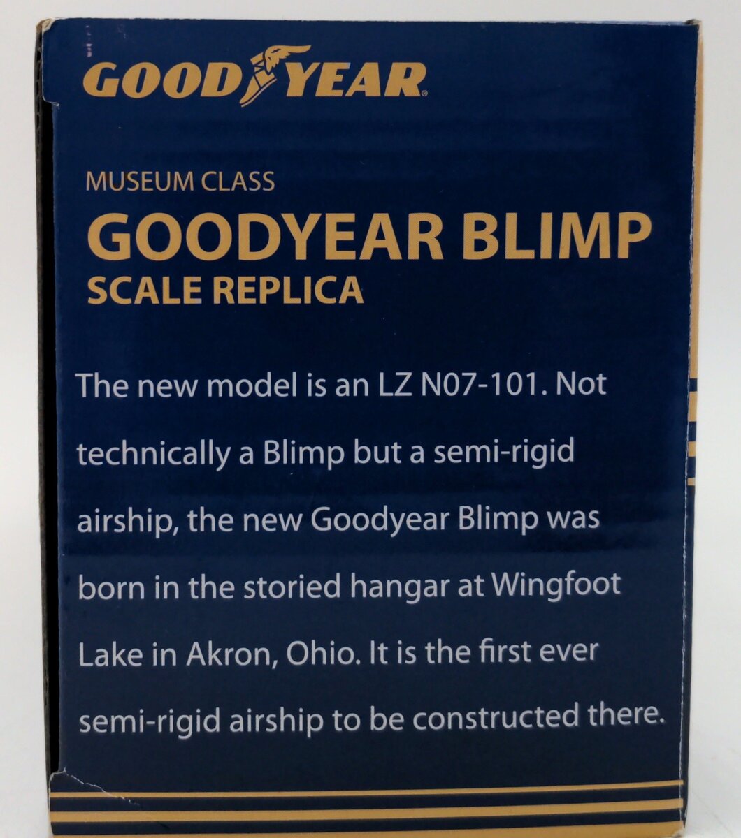 Weiss Brothers GY10153 1:300 Scale Goodyear Blimp
