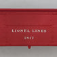 Lionel 2817-1 Red Tinplate Prewar Lionel Lines Caboose Body Shell #2817