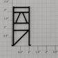 Lionel 6828-107 O Gauge Harnischfeger Crane Boom Pulley Frame