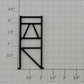 Lionel 6828-107 O Gauge Harnischfeger Crane Boom Pulley Frame