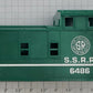 Lionel 2357-332 Green S.S.R.R. Plastic Caboose Body Shell #6486