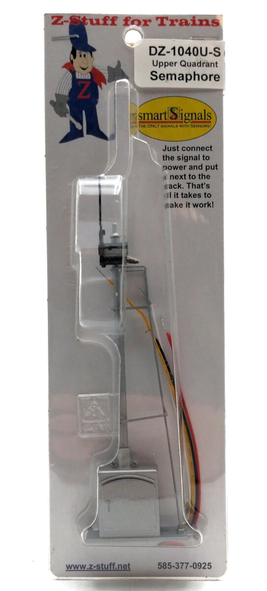 Z-Stuff DZ-1040U-S S Scale Upper Quadrant Semaphore Signal