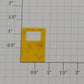 Lionel 6828-108 O Gauge Harnischfeger Excavator 3/4" RH Yellow Cab Door