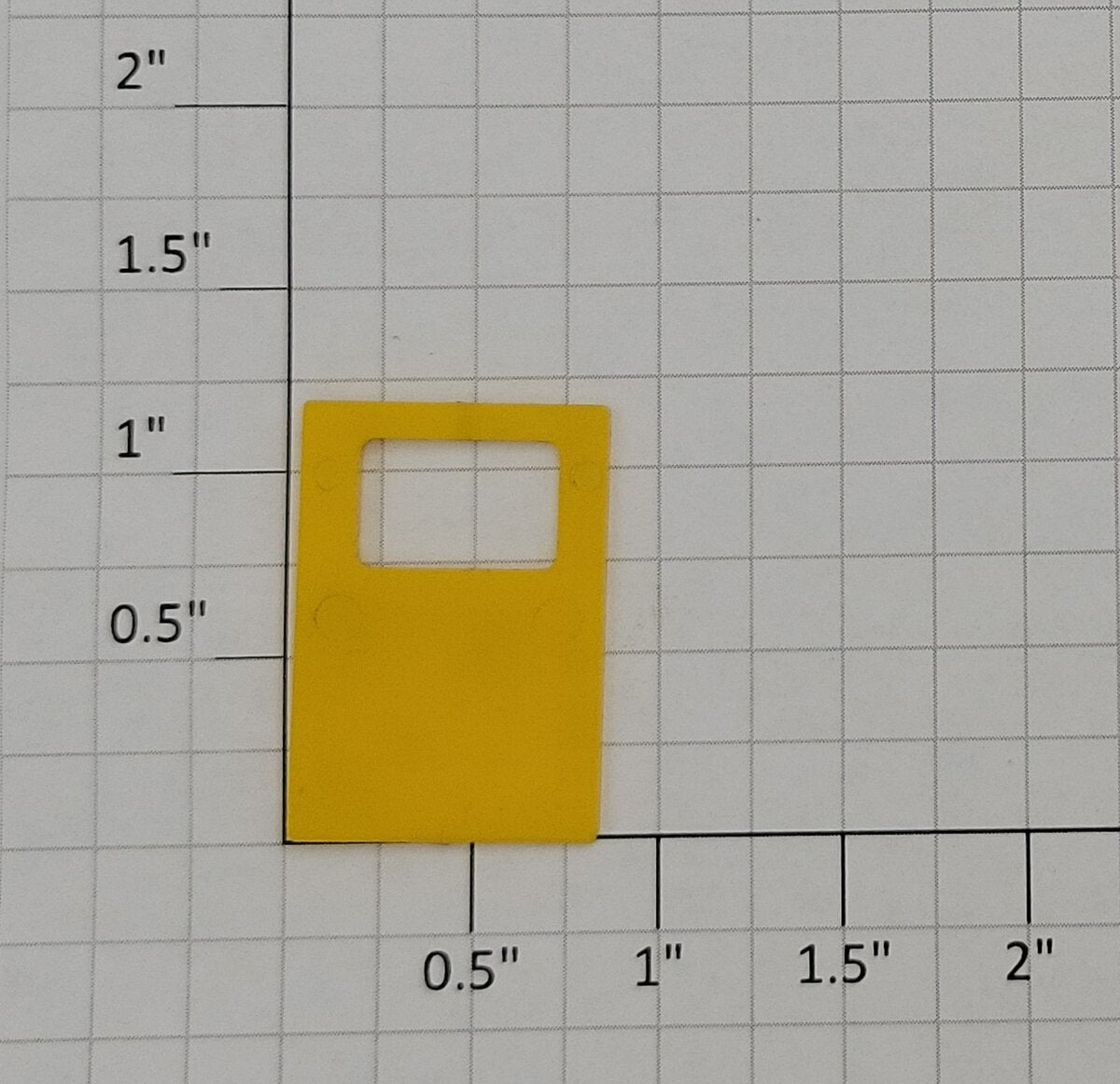 Lionel 6828-108 O Gauge Harnischfeger Excavator 3/4" RH Yellow Cab Door