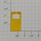 Lionel 29485-132 O Gauge P & H Power Shovel 5/8" Yellow Right Hand Rear Door