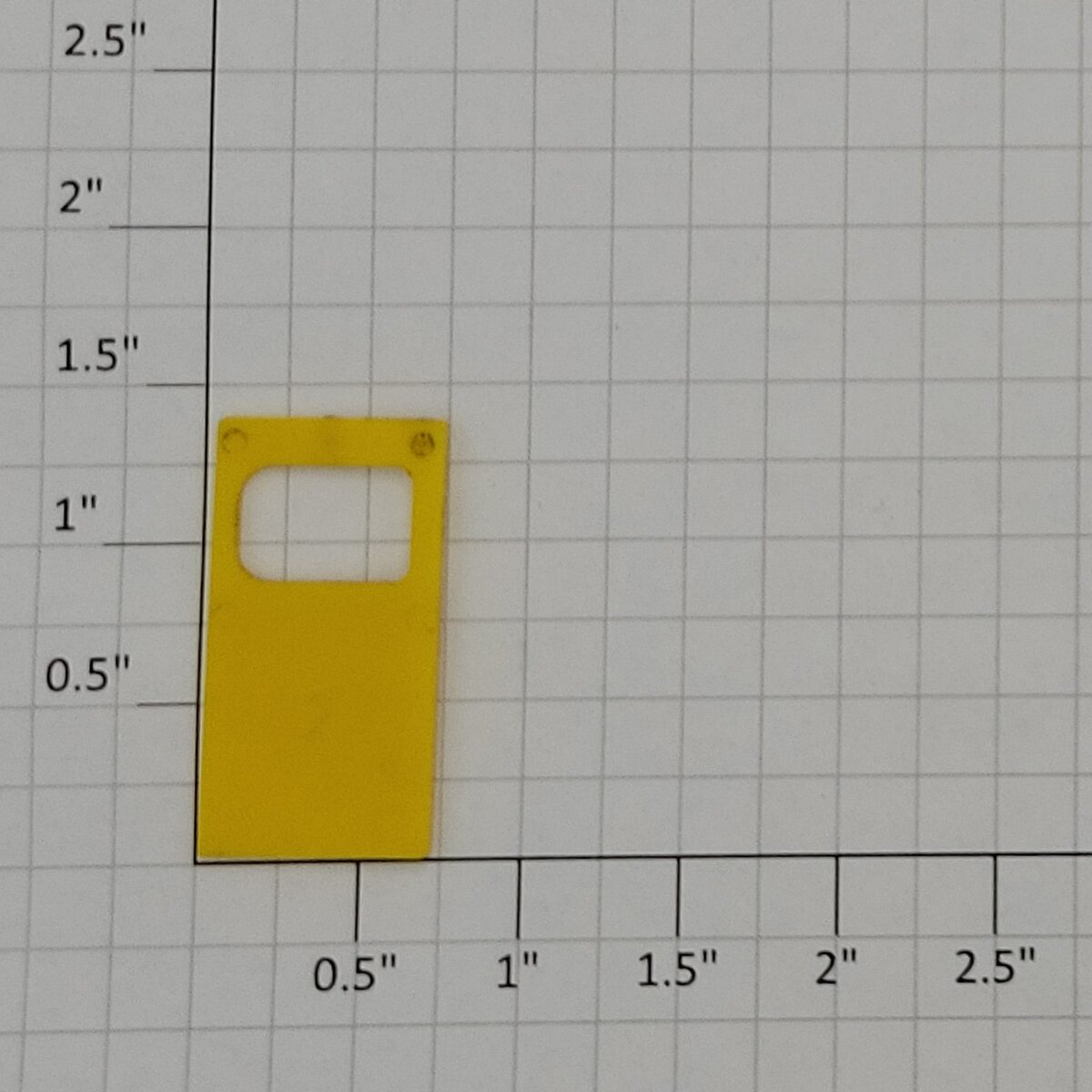 Lionel 29485-133 O Gauge P & H Power Shovel Cab 5/8" Yellow Left Hand Rear Door