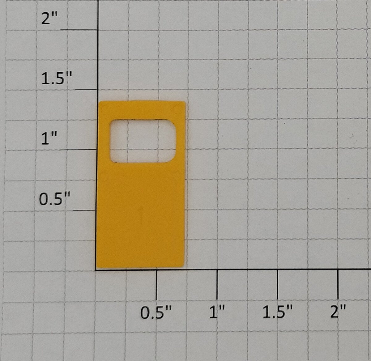 Lionel 29485-132 O Gauge P & H Power Shovel Cab 5/8" Yellow Right Hand Rear Door