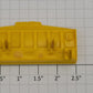 Lionel 9121-10 O Gauge Allis Chalmers Yellow Bulldozer Blade